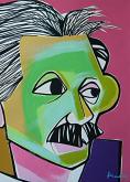 Portrait of Albert Einstein - Gabriele Donelli - Acrylic