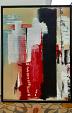 Al di la dimensionale - Giovanni Greco - mista su cartone imballo - 120 €