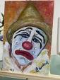 Espressione Clown 2 - FABIO CARDINALI - Acrilico