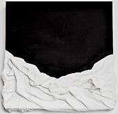 nero sotto le lenzuola - Fausto Maria Fontana - Action painting - 1600€