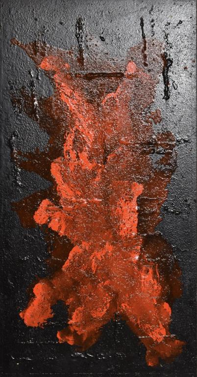 Sangue versato - Fausto Maria Fontana - Action painting - 2700 €