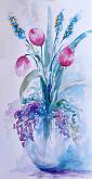  Flowers and poetry 2 - Carla Colombo - Watercolor - 120€