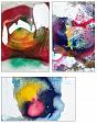  Series Cosmic Visions - Carla Colombo - Action painting - 38 €
