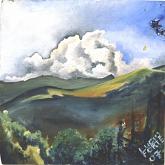 Mountain Landscape - Lucio Forte - Olio