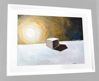 Cube 24 - Lucio Forte - Oil on cardboard - 130€
