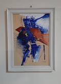 Astrazione dinamica  - Giovanni Greco - Mista su pannello legno  - 100€