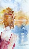  Wrapped in the sunset - Carla Colombo - Watercolor - 33€
